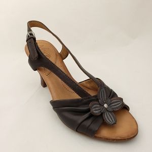 NAYA Floral Slingback Heels size 6